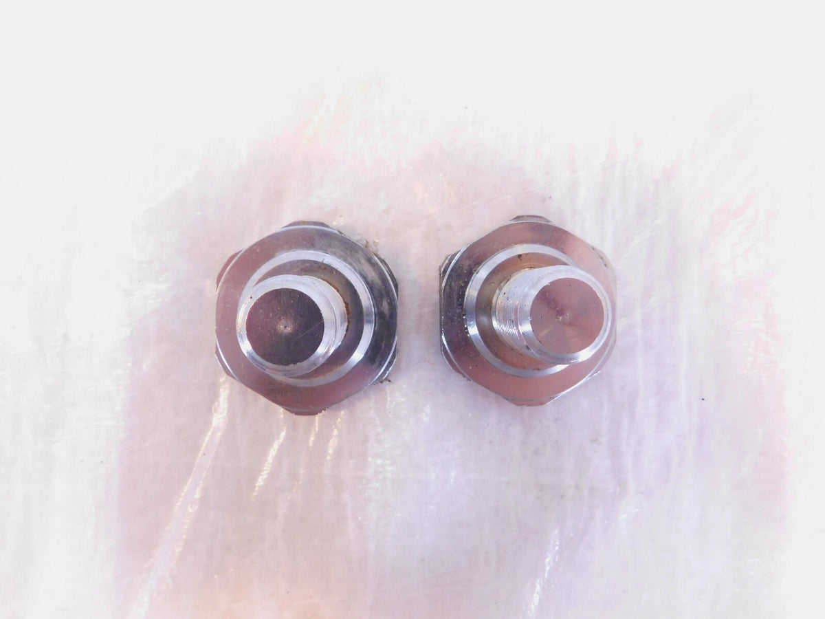 Harley Davidson Road King Dyna Softail Wide Glide 41mm Front Fork Tube Plug Caps - C3 Cycle