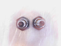 Harley Davidson Road King Dyna Softail Wide Glide 41mm Front Fork Tube Plug Caps - C3 Cycle
