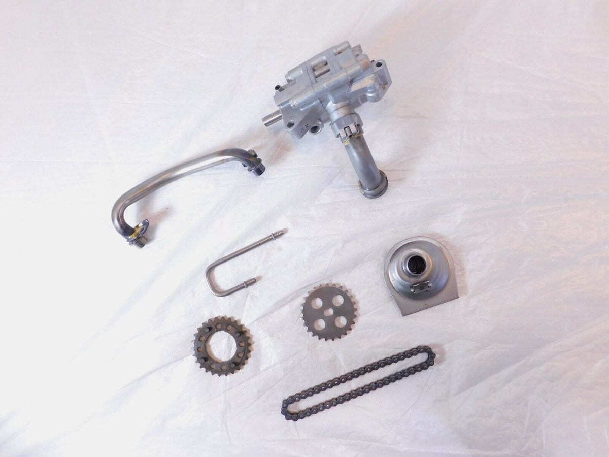 1995-2003 Honda VF750 VF750C Magna 750 Engine Motor Oil Pump Body Pipe & Chain