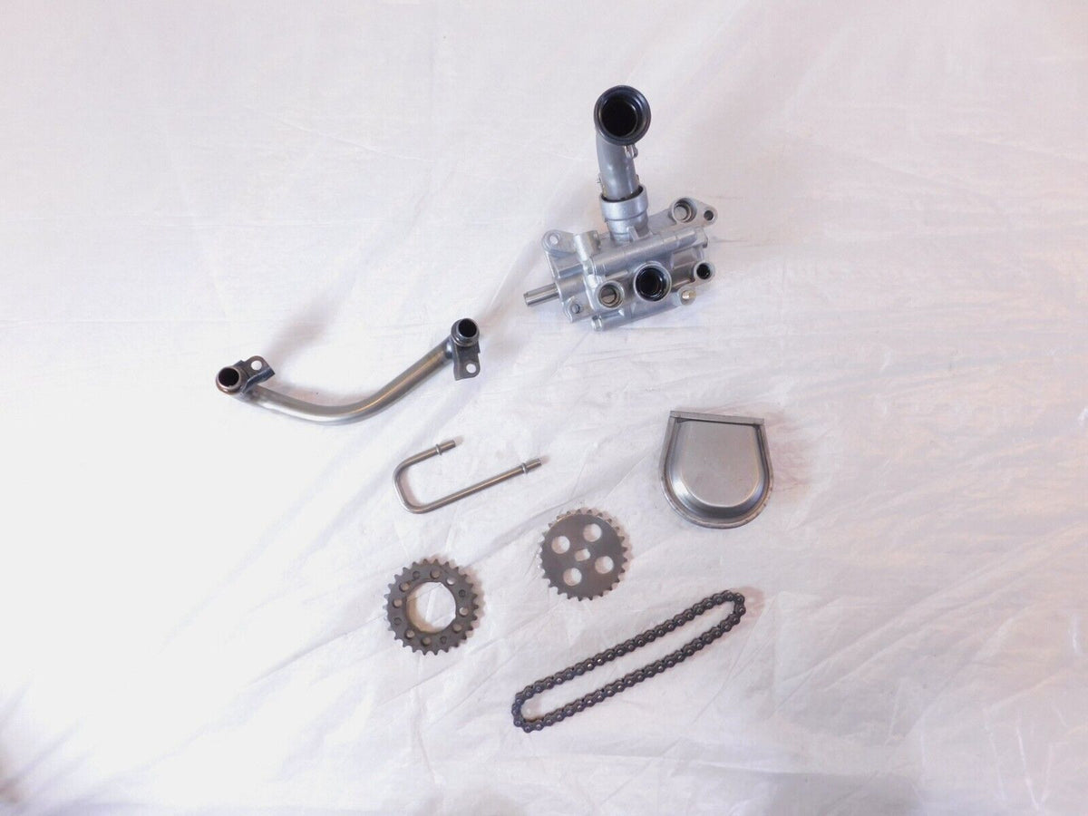 1995-2003 Honda VF750 VF750C Magna 750 Engine Motor Oil Pump Body Pipe & Chain