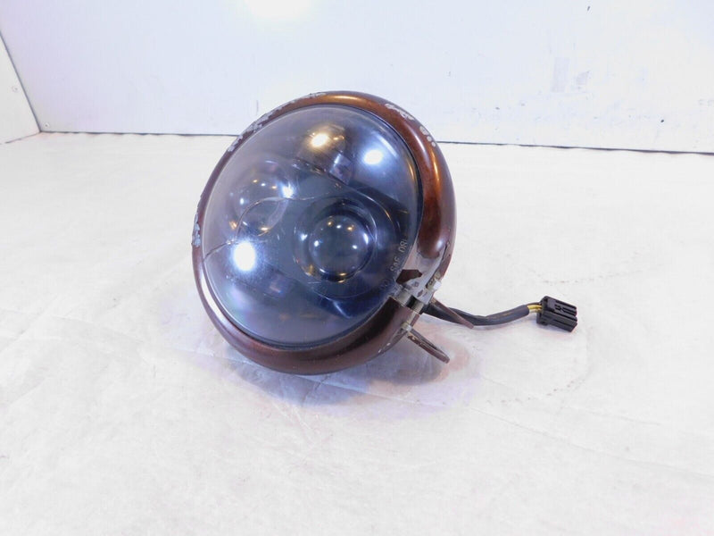 Harley Dyna Street Bob & V-Rod VRSCD Bronze Headlamp Headlight Bucket & Housing