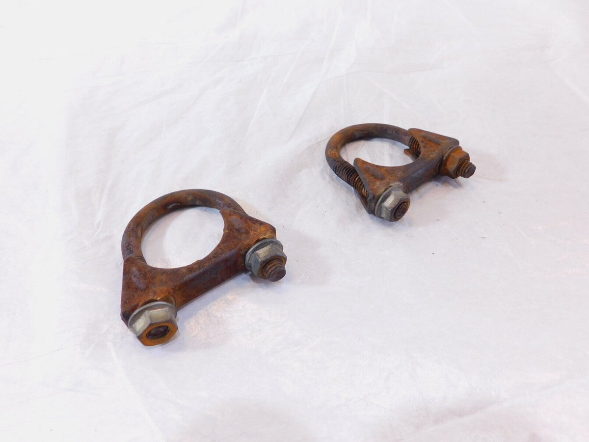 Kawasaki Vulcan 1700 Nomad Voyager Vaquero VN1700 Exhaust Muffler Pipe Clamps - C3 Cycle