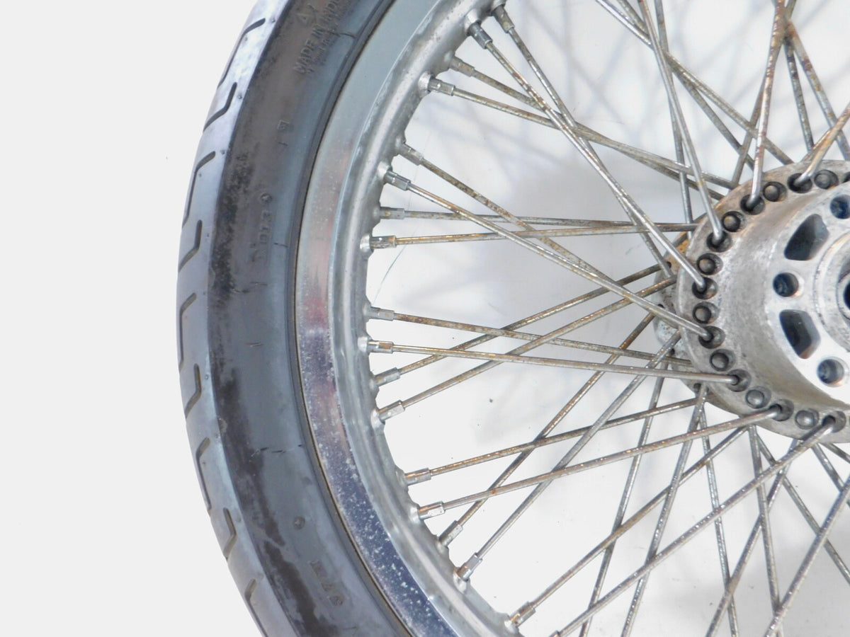 Suzuki Intruder VS1400 VS1400GLP Front Wheel Rim Hub Spokes & Tire 19"x2.15" - C3 Cycle