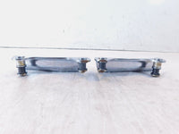 Harley Davidson Road King & Street Glide Chrome Detachable Sissybar Mount Plates - C3 Cycle