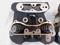 2009-2010 Buell XB XB12 Firebolt Lighting Ulysses Black Cylinder Heads w/ Valves - C3 Cycle