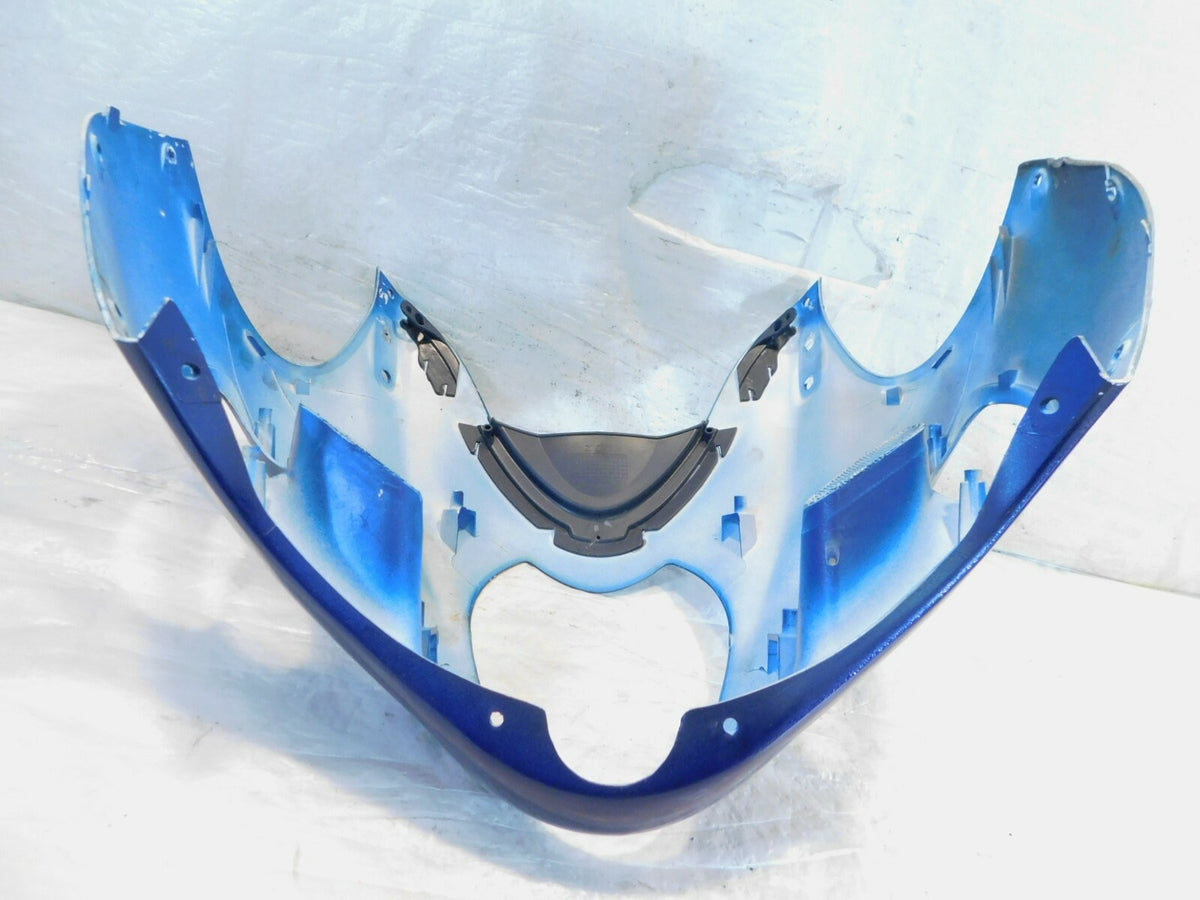 1999-2003 Suzuki GSX1300R Busa Hayabusa Blue Front Upper Fairing Cowling Cowl - C3 Cycle