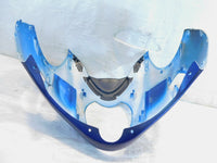 1999-2003 Suzuki GSX1300R Busa Hayabusa Blue Front Upper Fairing Cowling Cowl - C3 Cycle
