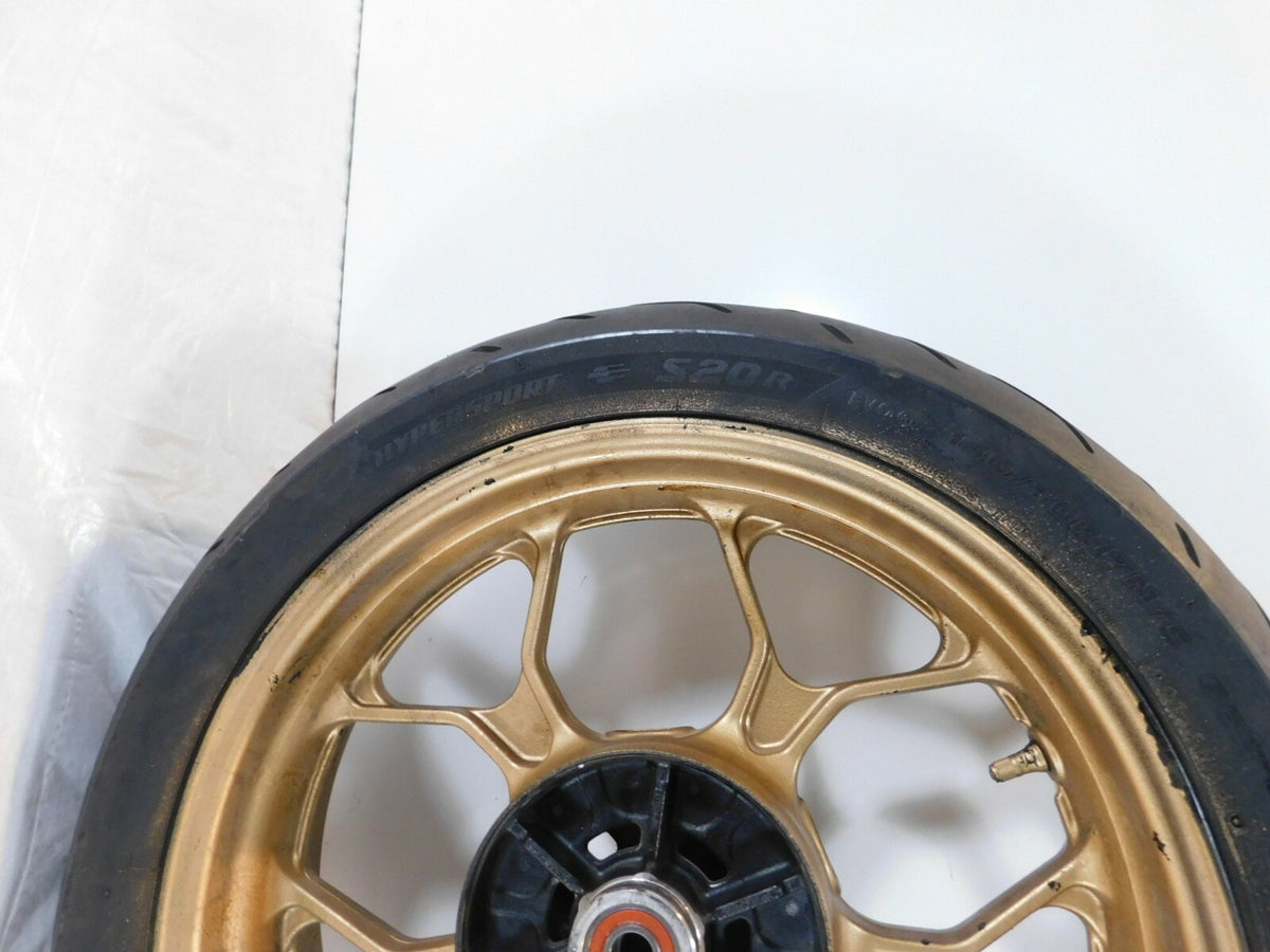 2019 19 & 2020 20 Yamaha YZFR3 YZF R3 Gold Rear Back Wheel Rim - 17"x4" - C3 Cycle