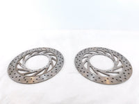Yamaha Royal Star XVZ13 V-Star 650 Classic Custom Front Wheel Brake Rotors 4.8MM - C3 Cycle