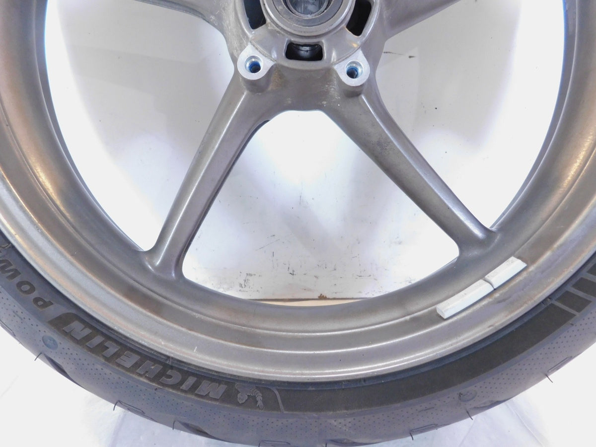 Triumph Street Triple 675 Daytona 675R SE Gray Graphite Cast Front Wheel Rim - C3 Cycle