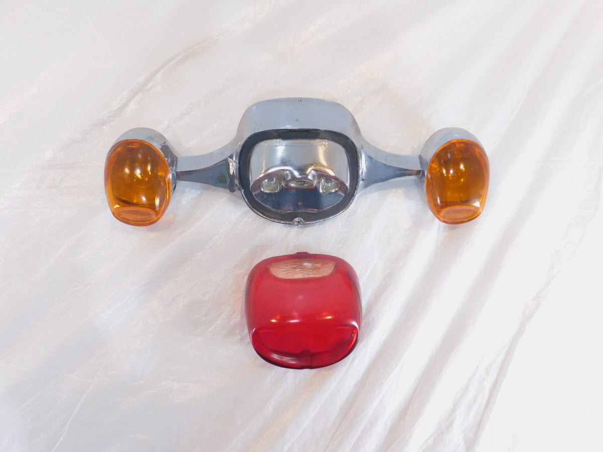 99-01 Indian Gilroy Scout Rear Fender Tail Brake Light Turn Signal Indicators - C3 Cycle