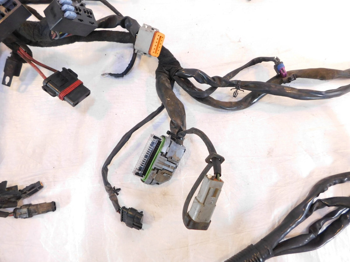 2007 07 Harley Davidson Dyna Low Rider & Street Bob Main Wiring Harness Loom - C3 Cycle