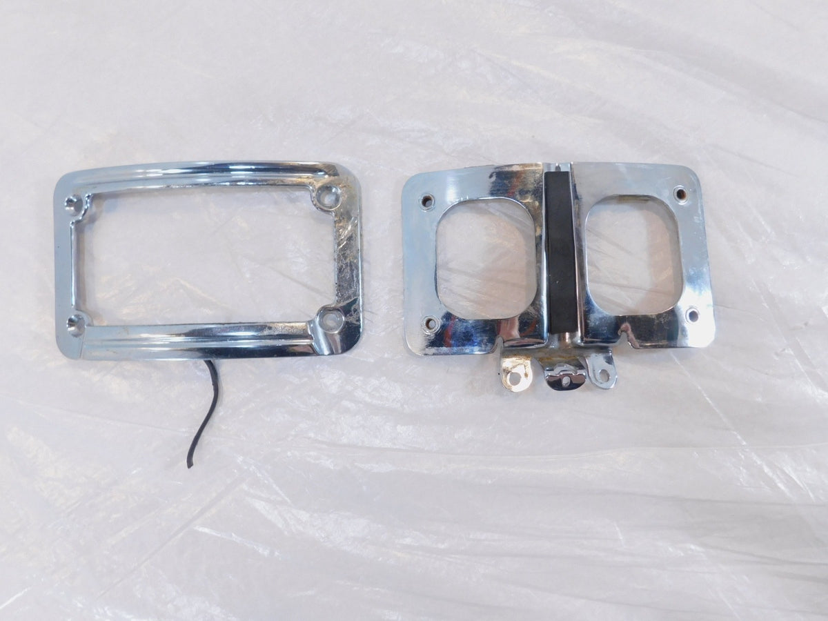 Harley Davidson Touring Electra Glide Ultra Classic License Plate Cover Frame - C3 Cycle