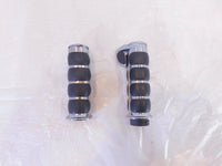 Harley Davidson Dyna Sportster & Softail Chrome Pair ISO Hand Handlebar Grips - C3 Cycle