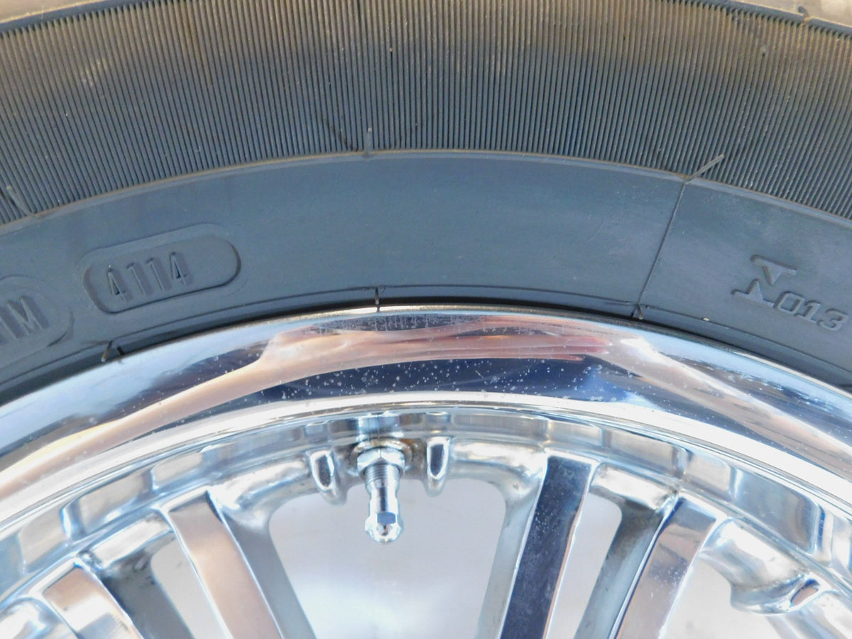 Harley Tri Glide Ultra Classic & Freewheeler Trike Chrome Rear Wheel Rim & Tire - C3 Cycle