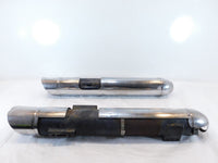 2003 03 Victory V92 Touring Cruiser Left/Right Exhaust Mufflers w/ Heat Shields - C3 Cycle