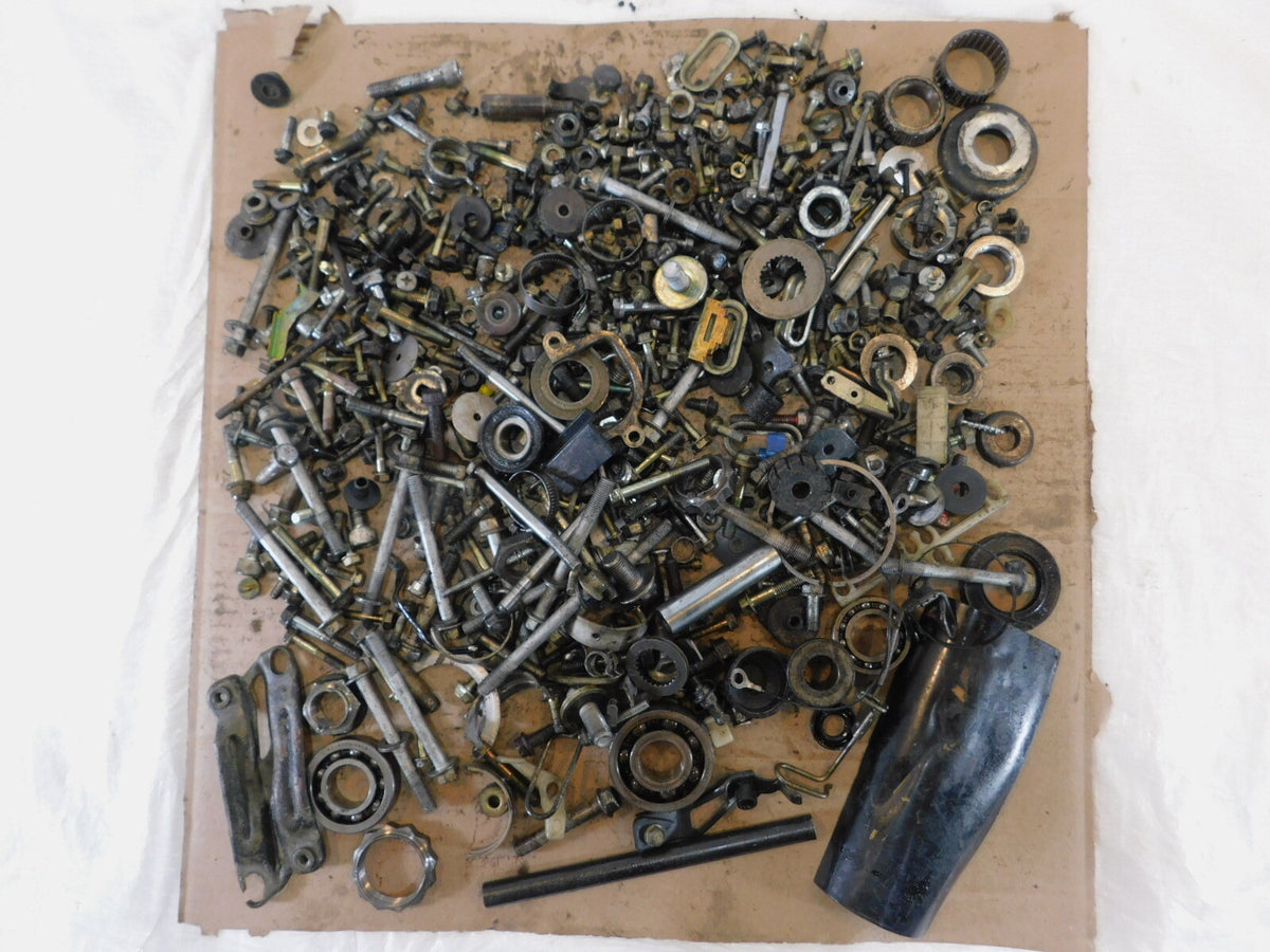 1988 Honda Goldwing 1500 GL1500 Miscellaneous Nuts Bolts Brackets & Parts Lot - C3 Cycle