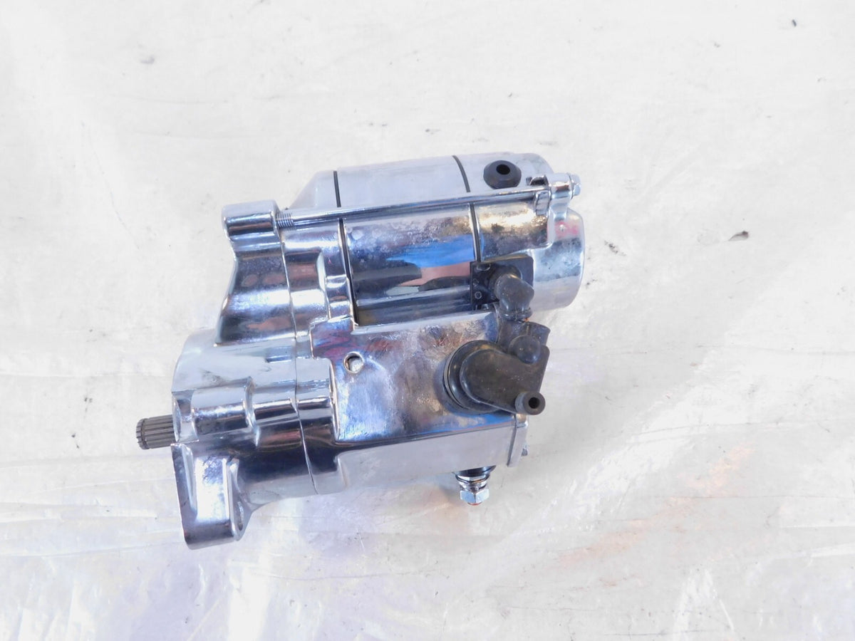Harley Davidson EVO & Twin Cam Road King Softail Chrome Engine Starting Motor - C3 Cycle