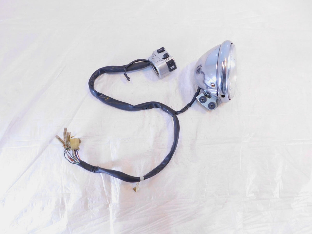 Honda Shadow 1100 VT1100 Spirit Left Handlebar Switches & Headlight Lamp Bucket - C3 Cycle