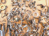 1992 Honda Nighthawk 750 CB750 Misc Nuts Bolts Brackets Hardware Parts Box Lot - C3 Cycle
