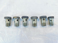 95-97 BMW R1100RT Engine Motor Oil Cooler Thermostat Pipe Hollow Banjo Bolt Lot - C3 Cycle
