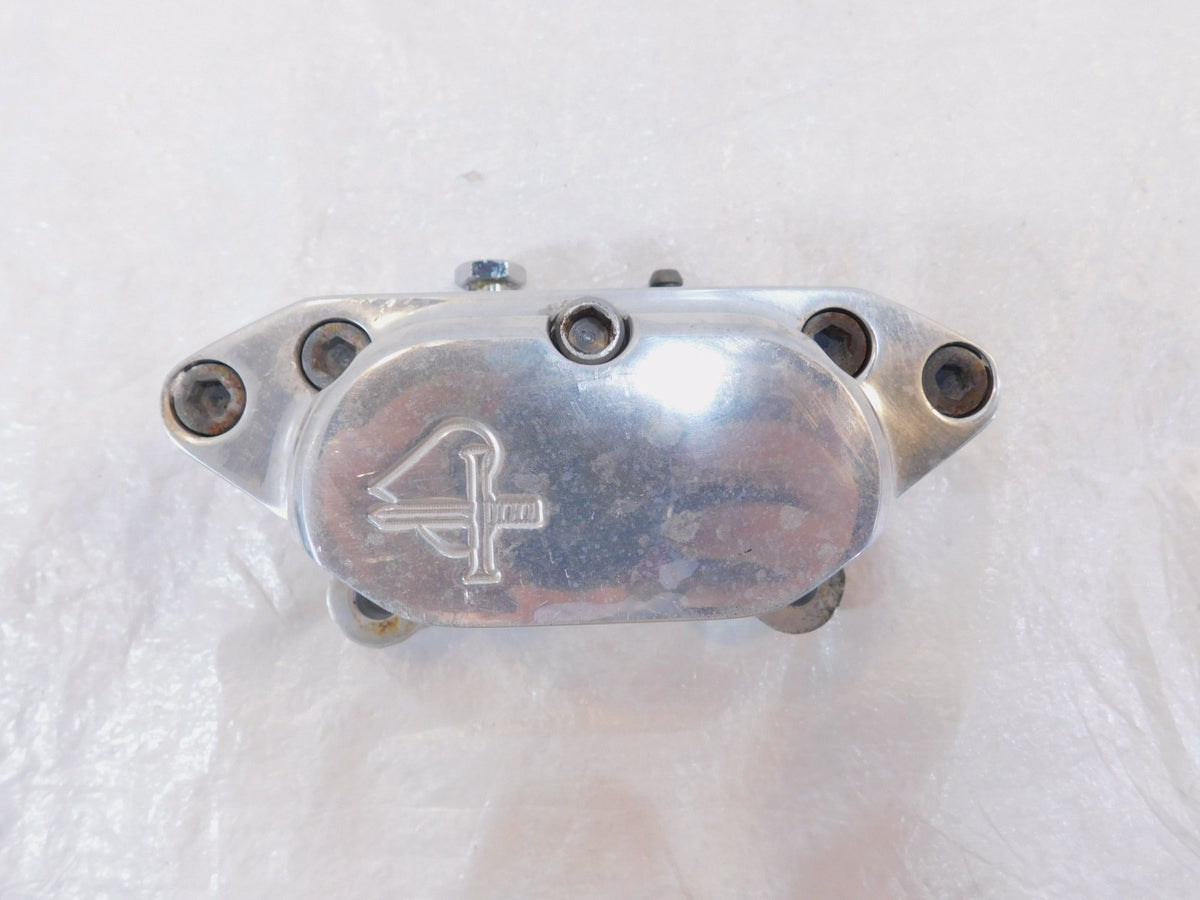 2001 2002 2003 Indian Gilroy Scout & Spirit Silver Rear Brake Disc Caliper - C3 Cycle