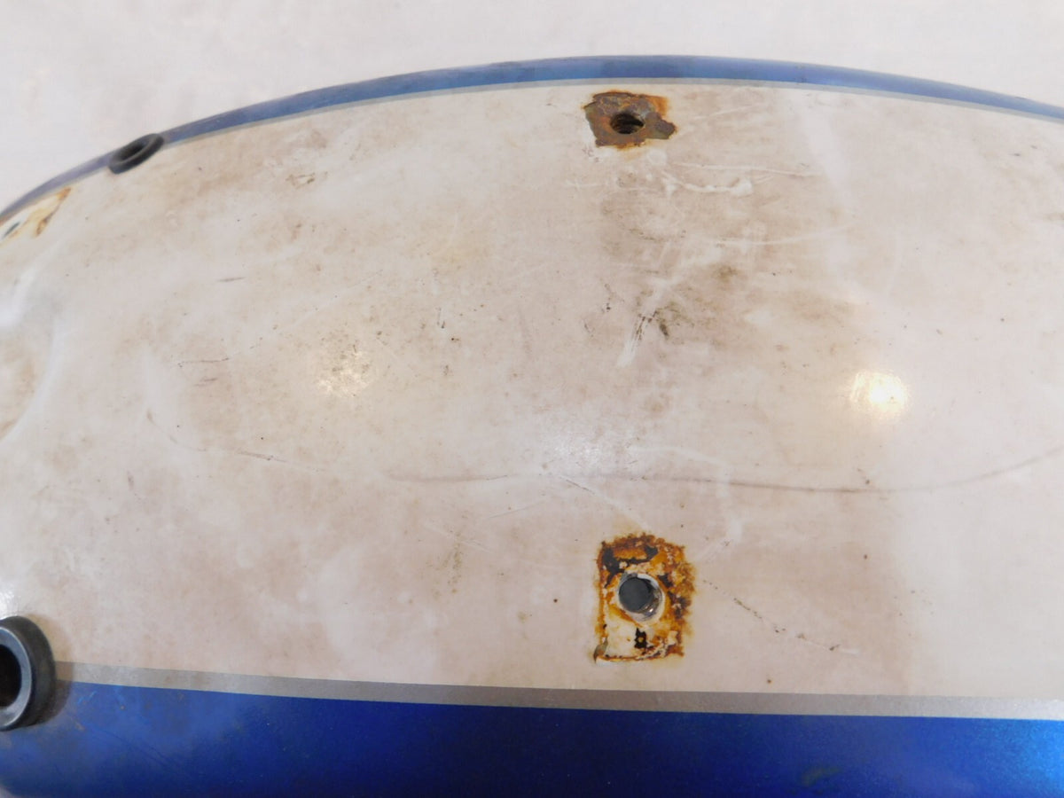 1992 & 1993 Kawasaki Vulcan 88 VN1500A Blue & White Rear Wheel Fender Mudguard - C3 Cycle