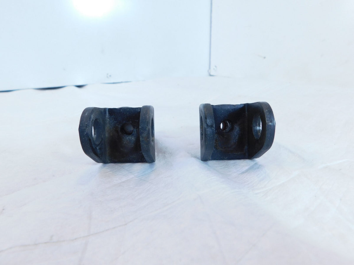 95-97 Kawasaki GPz1100 ZX1100E Left/Right Rear Footrest Foot Peg Bracket Mounts - C3 Cycle