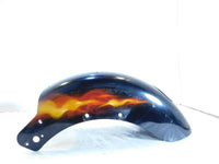 2000 & 2001 Victory V92 Sport Cruiser Black & Flames Rear Fender Cover Fender - C3 Cycle