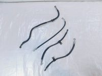 Suzuki RF600 Black Front & Rear Brake Master Cylinder to Caliper Hose Line Pipes - C3 Cycle