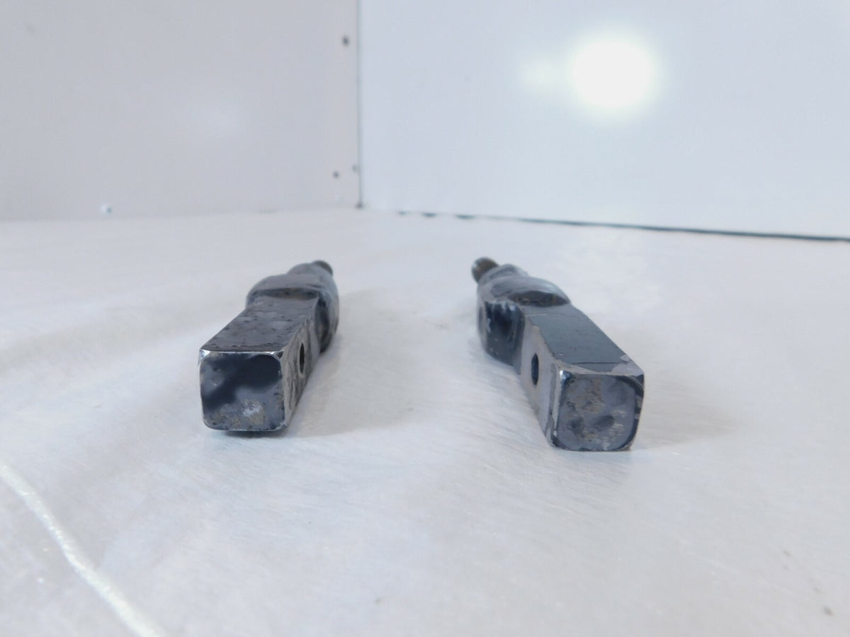 Harley FXR FXRS Super Glide Rear Passenger Footpeg Peg Footrest Mount Brackets - C3 Cycle