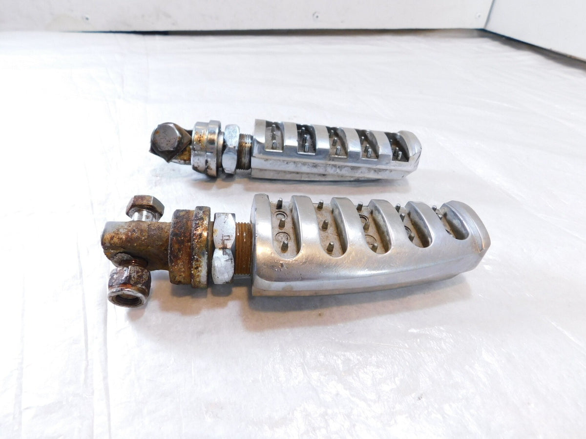 Harley Touring FXR Dyna Sportster & Softail Chrome Foot Peg Footpeg Footrests - C3 Cycle