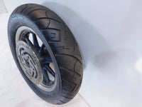 Harley Touring Road Street & Electra Glide Black Mag Cast Rear Wheel Rim & Tire - C3 Cycle