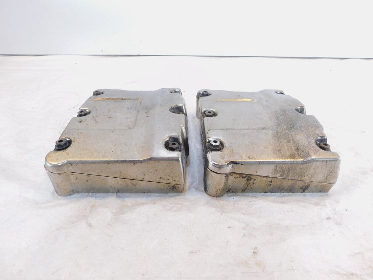 Harley Davidson Touring Dyna & Softail Chrome Cylinder Head Rocker Boxes - C3 Cycle