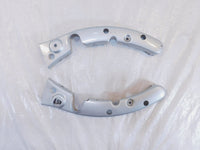Harley Davidson Touring Road King Street Glide Silver Fender Frame Strut Covers - C3 Cycle