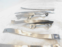 Bent Harley Davidson Sportster 883 1200 Custom Hugger Front Windshield Brackets - C3 Cycle