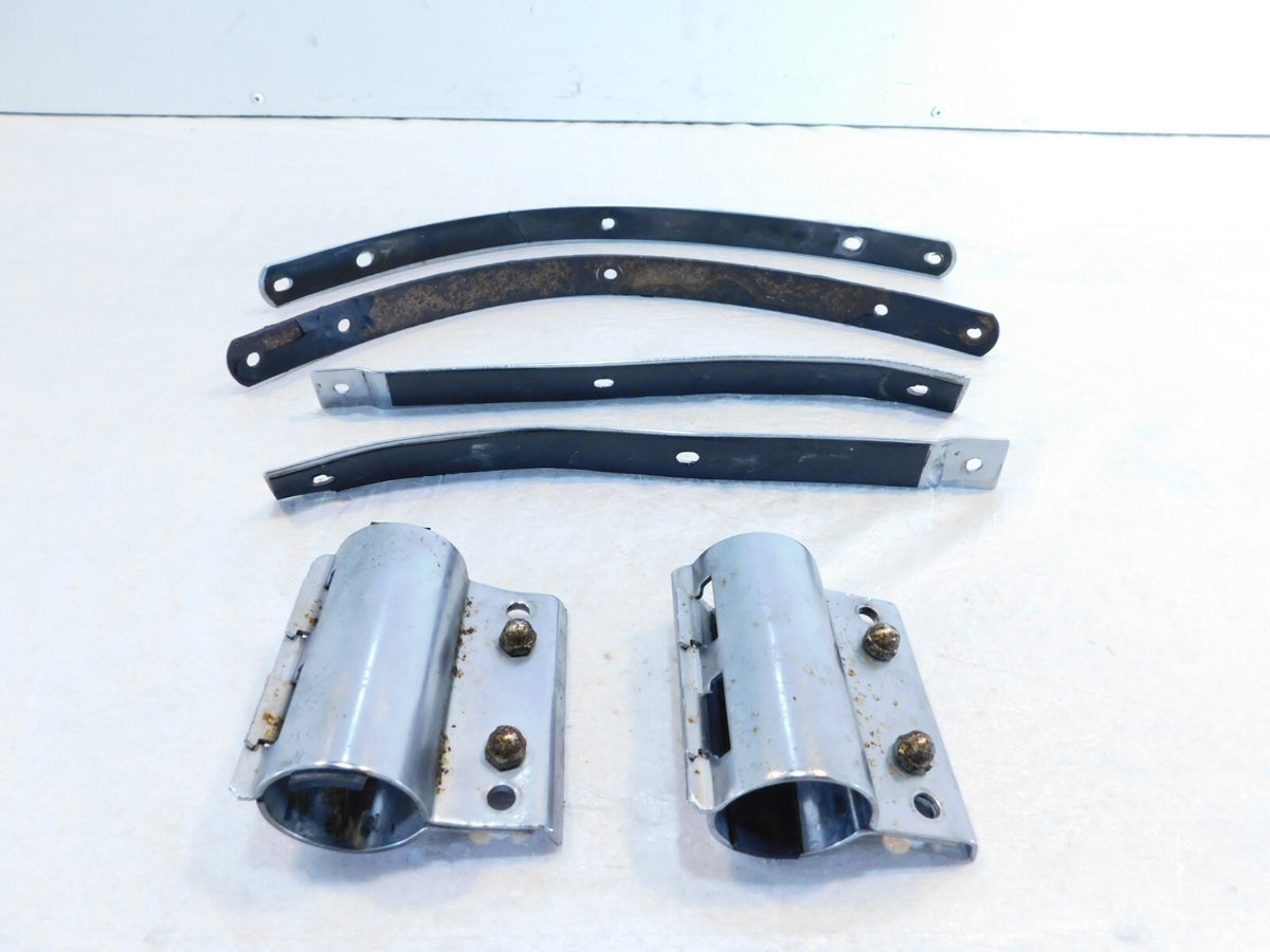 Honda VT600CD Shadow Deluxe Windshield Windscreen Mount Bracket Clamp Lot - C3 Cycle