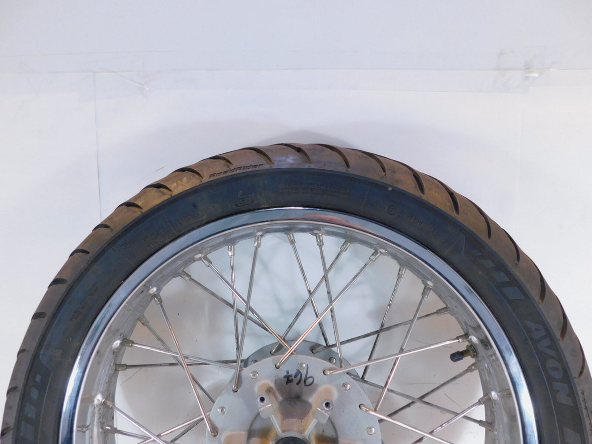Royal Enfield Classic Bullet 500 EFI B5 C5 Rear Laced Wheel Rim & Tire 2.5"x18" - C3 Cycle