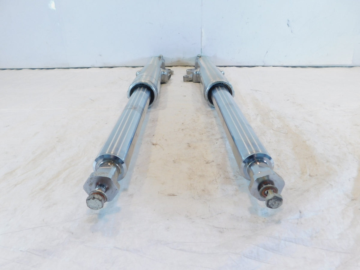 Harley Davidson Road King Electra Glide Chrome Front End Suspension Fork Shocks - C3 Cycle