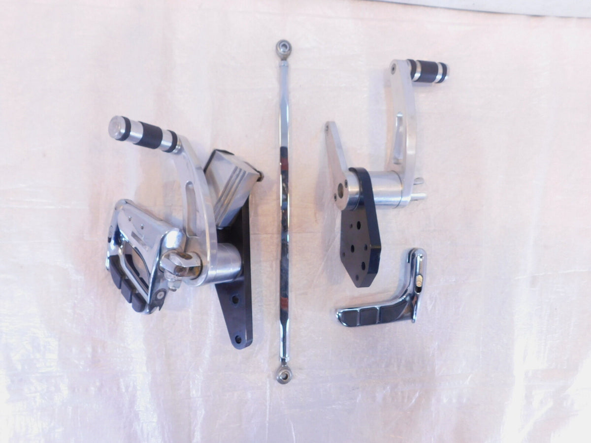 2001 Indian Gilroy Scout Transmission Forward Controls Shifter & Brake Pedal Set - C3 Cycle
