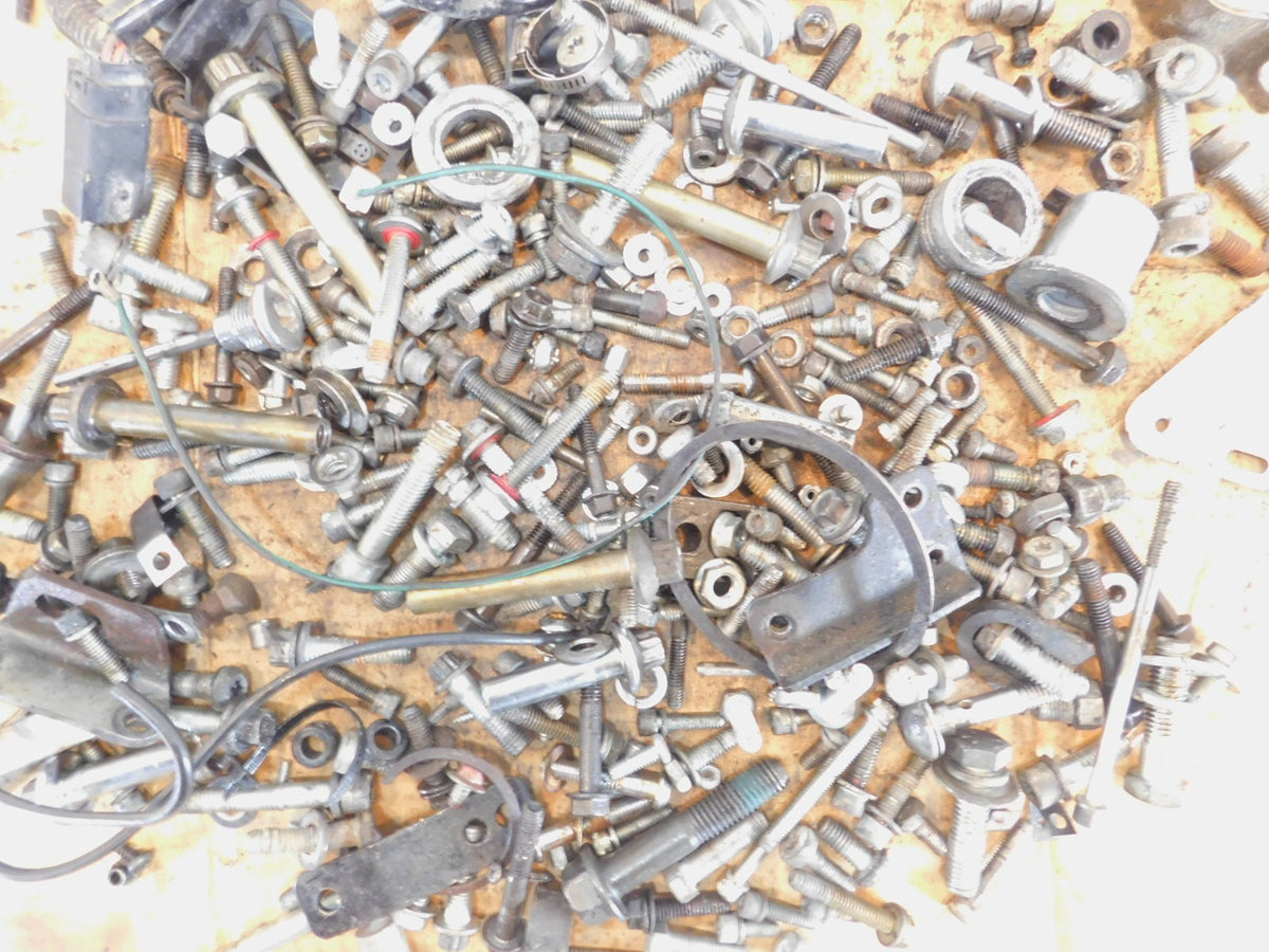 2012 12 Harley Davidson Road Glide Custom FLTRX Nut Bolt Bracket Box Parts Lot - C3 Cycle