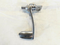 Right Harley Touring Dyna Sportster & Softail Chrome Heel Rest Footpeg Footrest - C3 Cycle