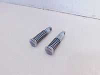 Harley Touring FXR Dyna Sportster Softail ISO Chrome & Rubber Footpegs Footrests - C3 Cycle