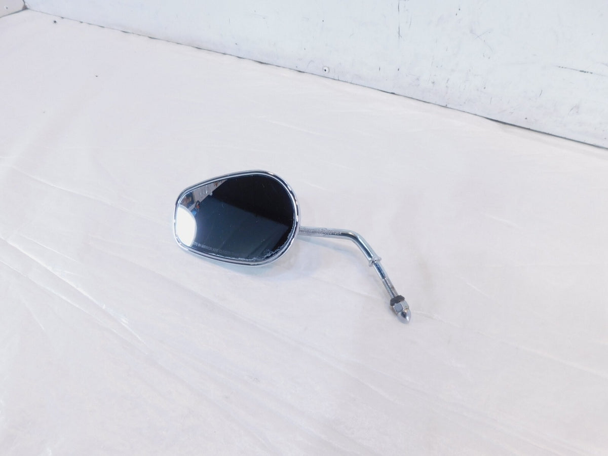 Harley Dyna Sportster Softail FXR & Sportster Front Left Chrome Rear View Mirror - C3 Cycle