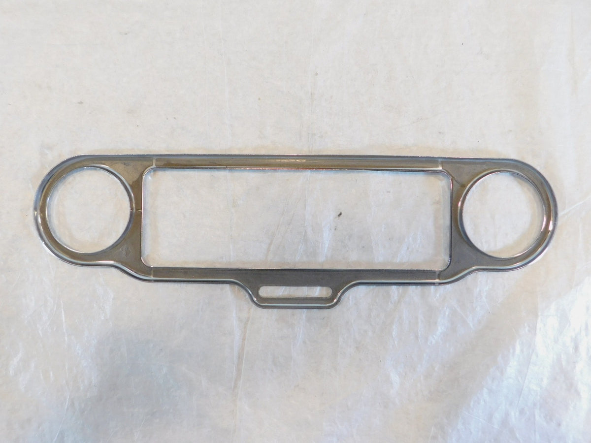 Harley Touring Electra Glide & Street Glide Chrome Radio & Gauge Faceplate Trim - C3 Cycle