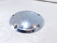 Harley Davidson Twin Cam Dyna & Softail Left Engine Chrome Derby Clutch Cover - C3 Cycle