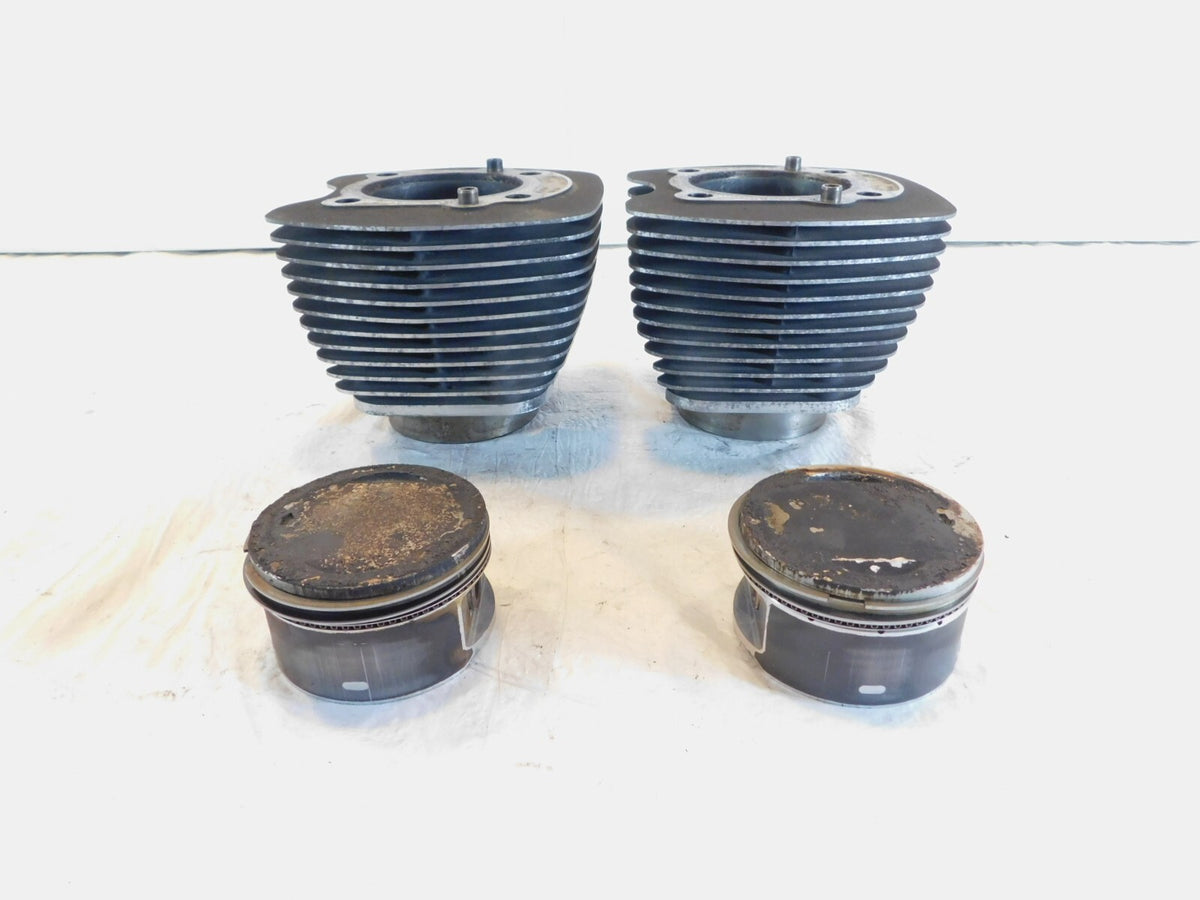 Harley Davidson Twin Cam Touring Dyna & Softail Engine Pistons & Black Cylinders - C3 Cycle