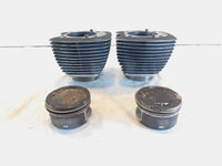 Harley Davidson Twin Cam Touring Dyna & Softail Engine Pistons & Black Cylinders - C3 Cycle