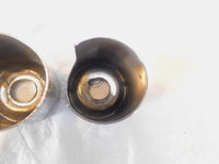 1986-1990 Harley Davidson Sportster 883 & 1200 Chrome Rear Shock Bolt Covers - C3 Cycle