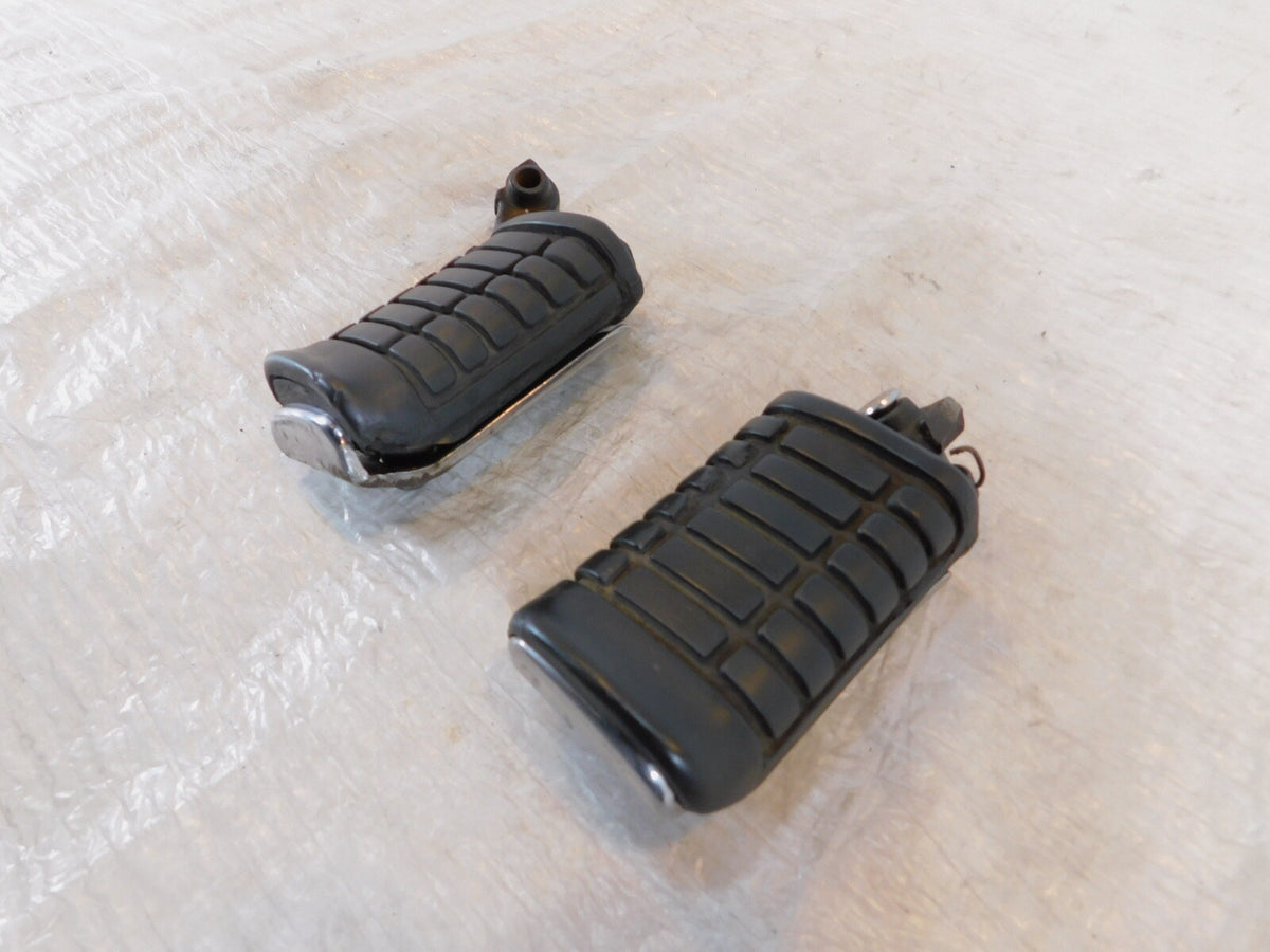 1983 Honda CB1000 CB1000C Left & Right Rear Passenger Footpeg Footrest Steps